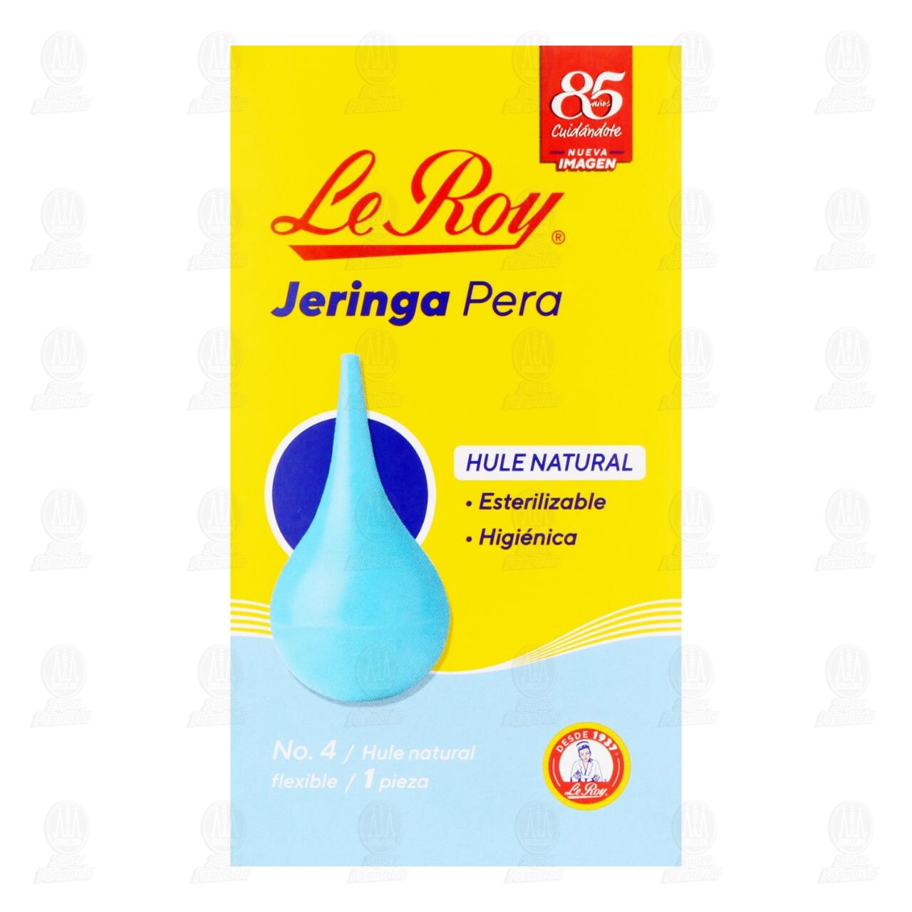 Jeringa Pera Le Roy de Hule No.4, 1 pz. image number 1