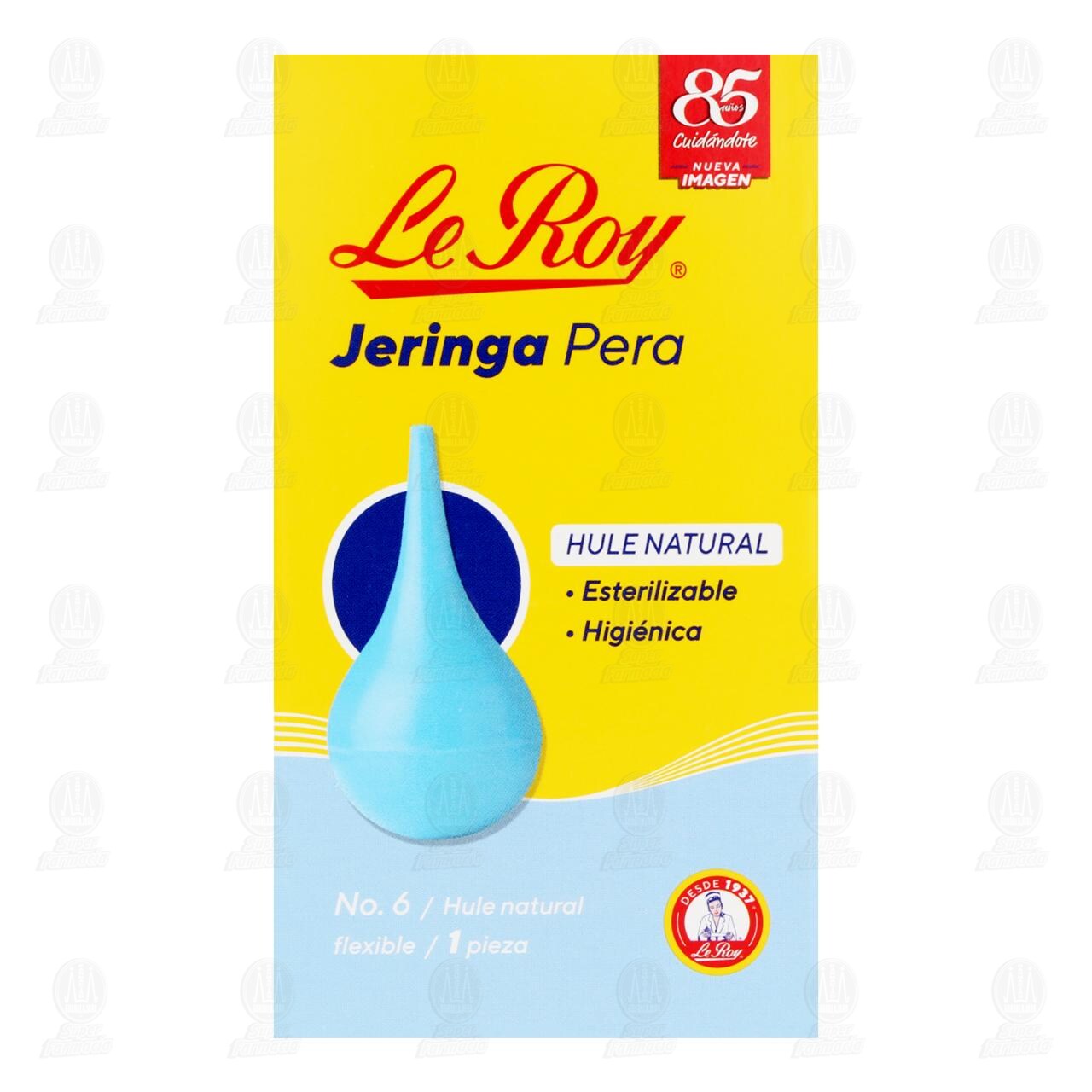 Jeringa Pera Le Roy de Hule No.6, 1 pz. image number 1
