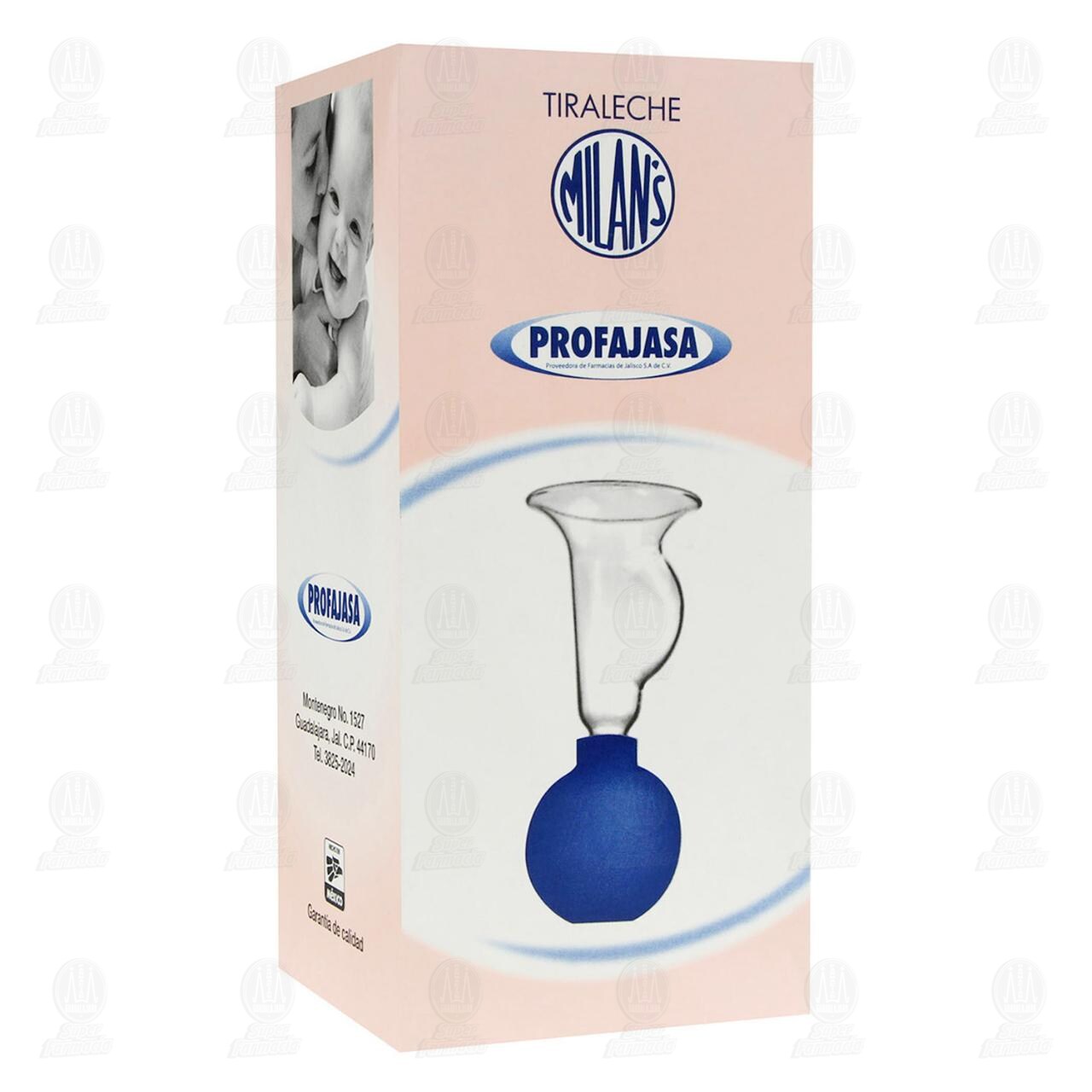 Tiraleche Milan's Profajasa de Vidrio, 1 pz.