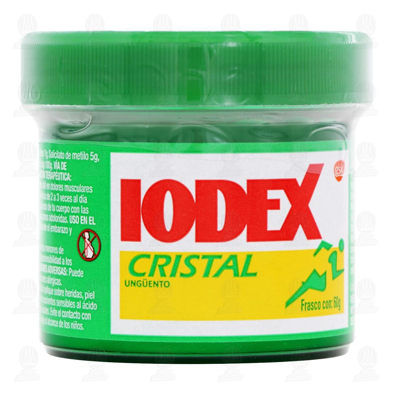 Iodex Cristal Ung&uuml;ento, 60 gr. image number 0