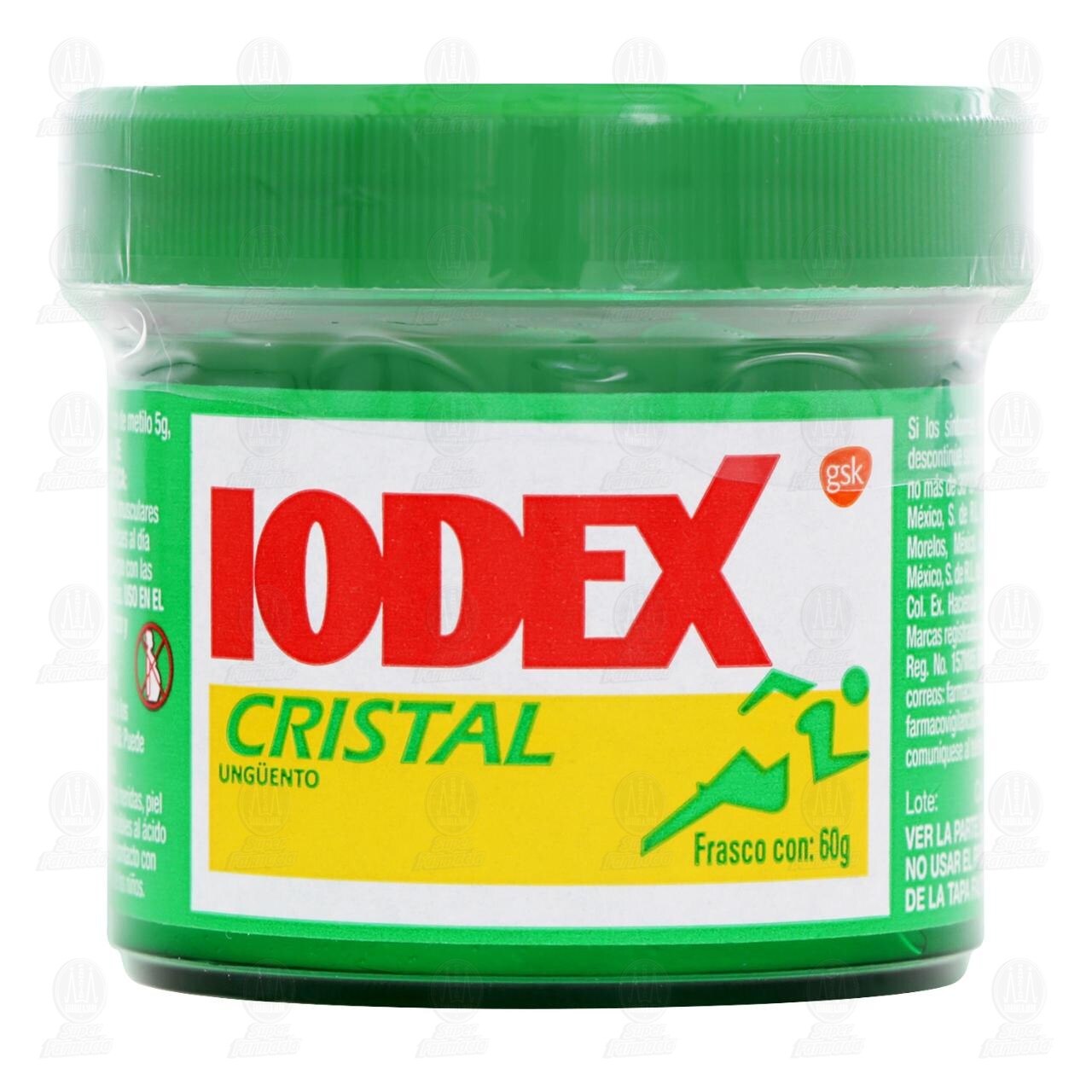 Iodex Cristal Ung&uuml;ento, 60 gr. image number 1