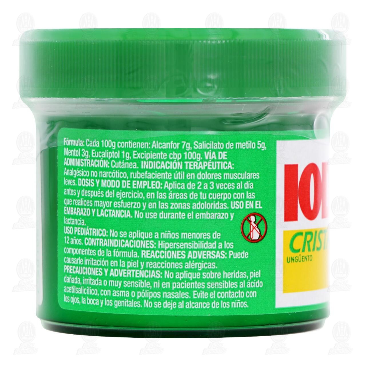 Iodex Cristal Ung&uuml;ento, 60 gr. image number 2