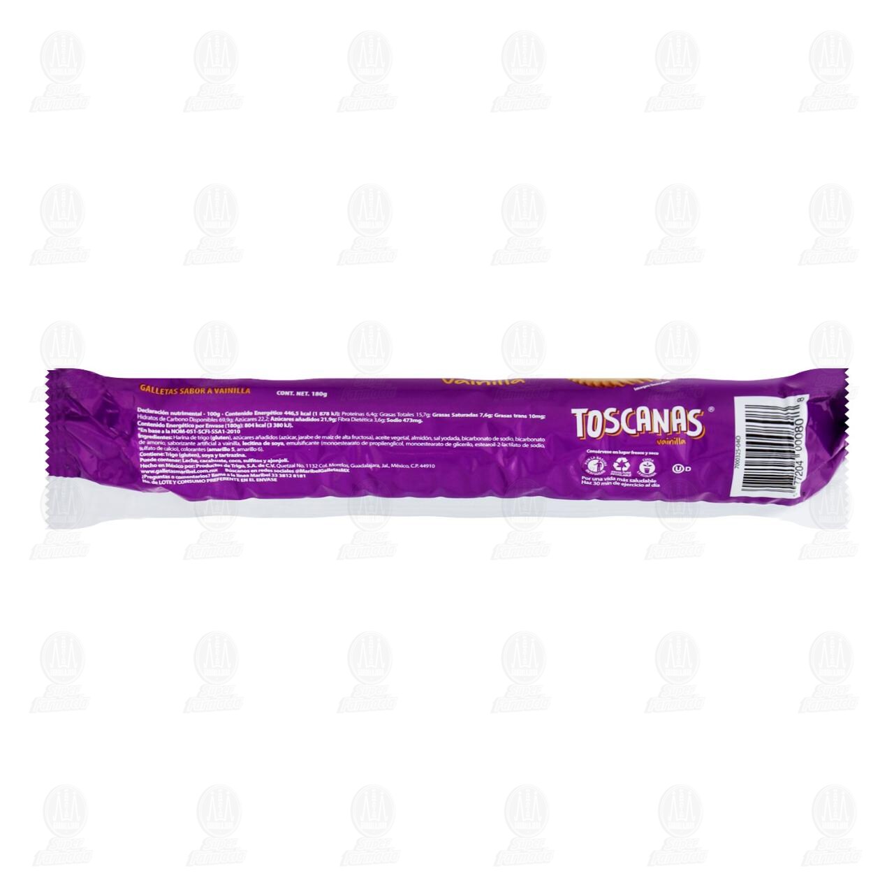 Galletas Toscanas Sabor Vainilla, 180 gr. image number 1