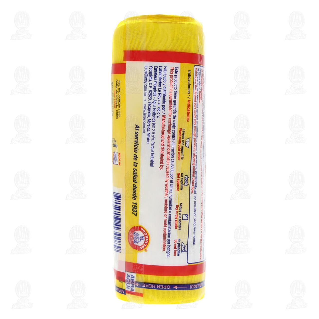 Venda El&aacute;stica Le Roy Premium 15cm x 5m Estirada, 1 pz. image number 1