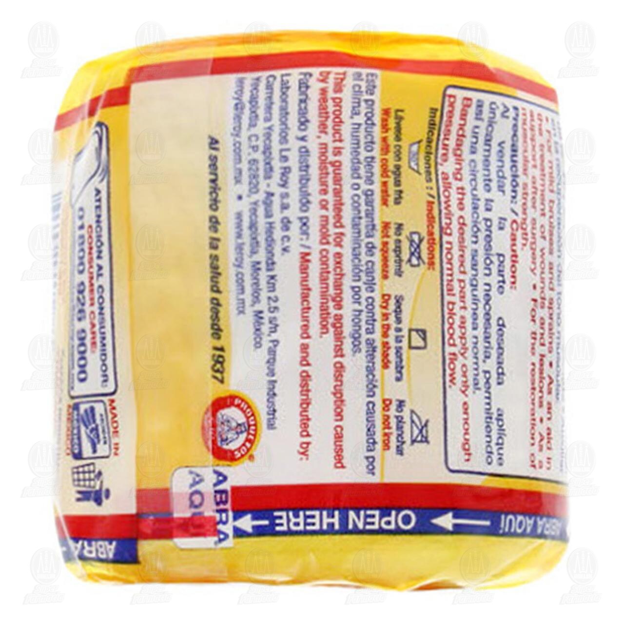 Venda El&aacute;stica Le Roy Premium 5cm x 5m Estirada, 1 pz. image number 1