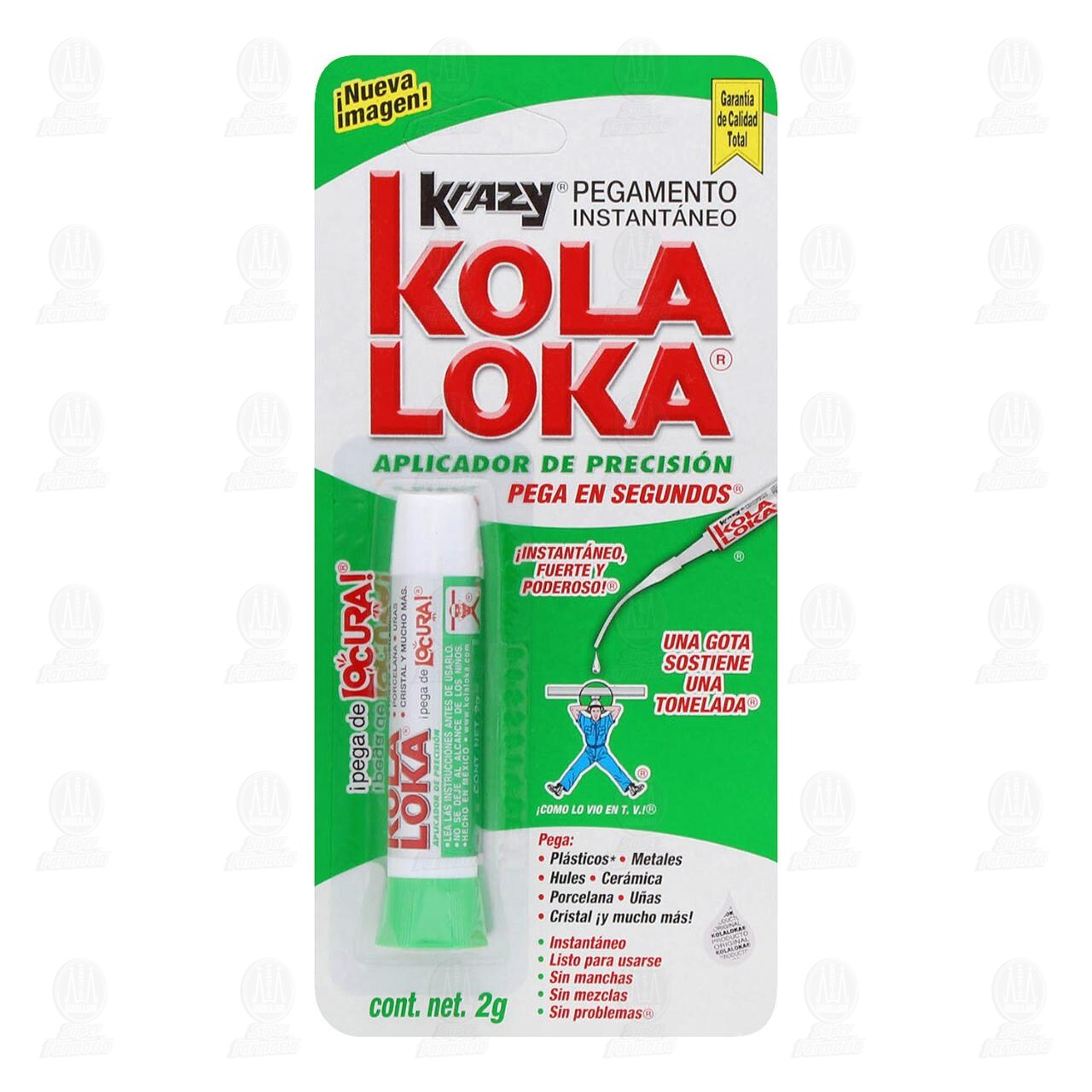 Pegamento Instantáneo Kola Loka Aplicador de Precisión, 2 gr.
