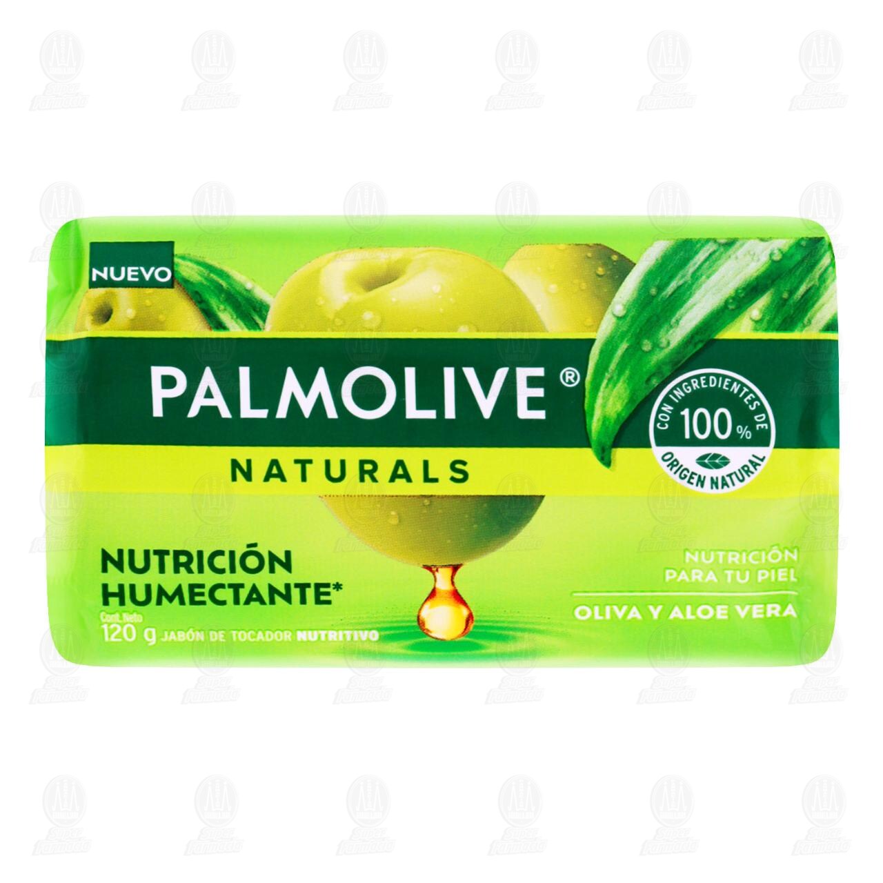 Jabón en Barra Palmolive Naturals Aloe y Oliva, 150 gr. image number 0