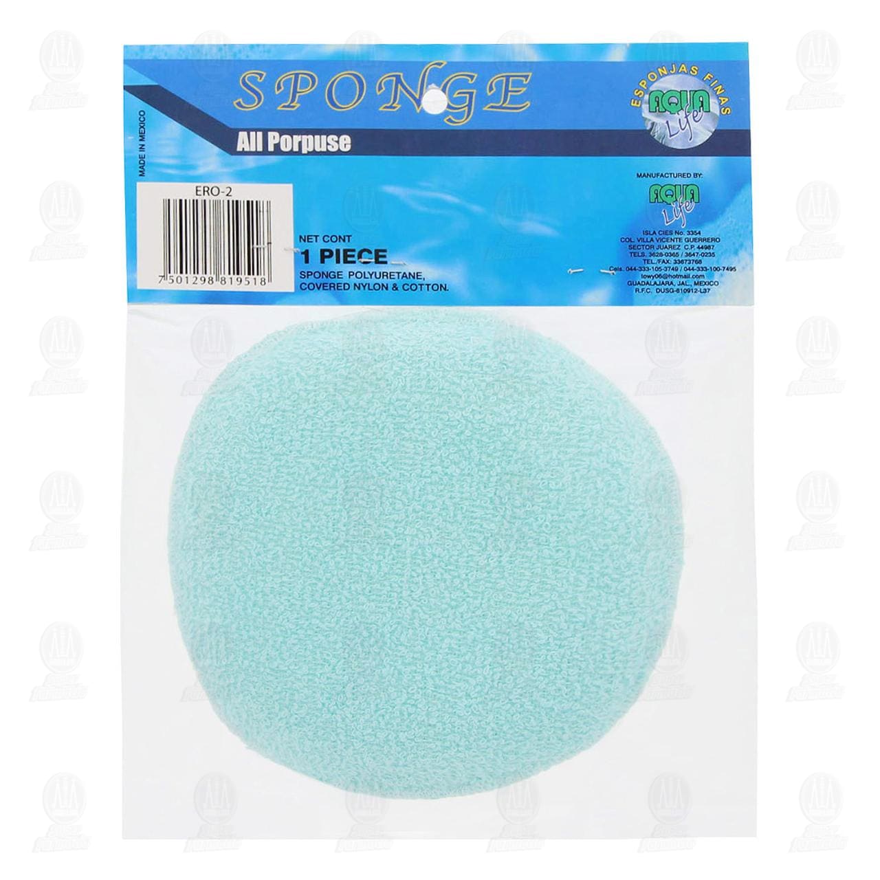 Imagen para Esponjas Finas Aqua Life para Todo Uso, 1 pz.