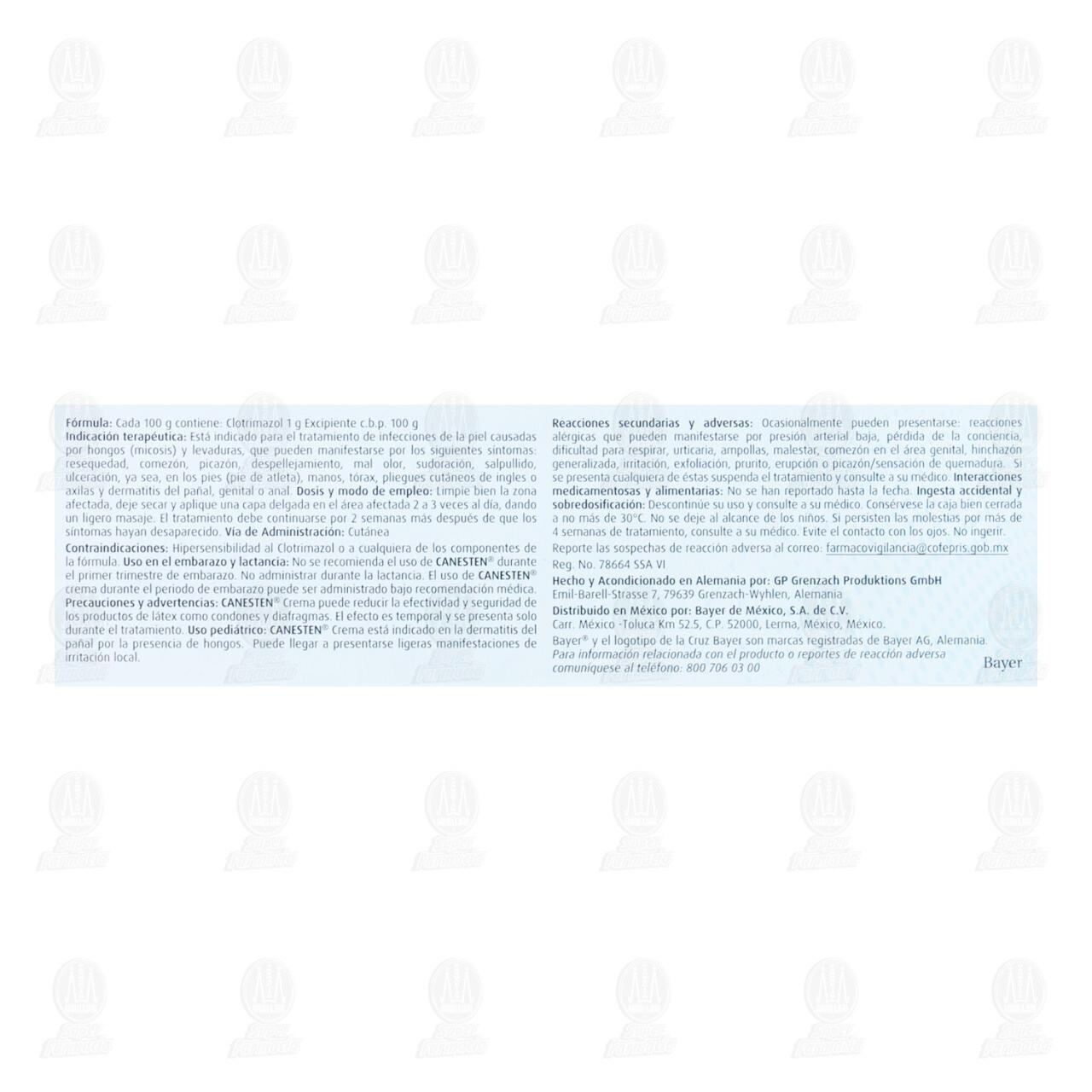 Canesten Tratamiento Contra el Pie de Atleta 1%, 30 gr. image number 2