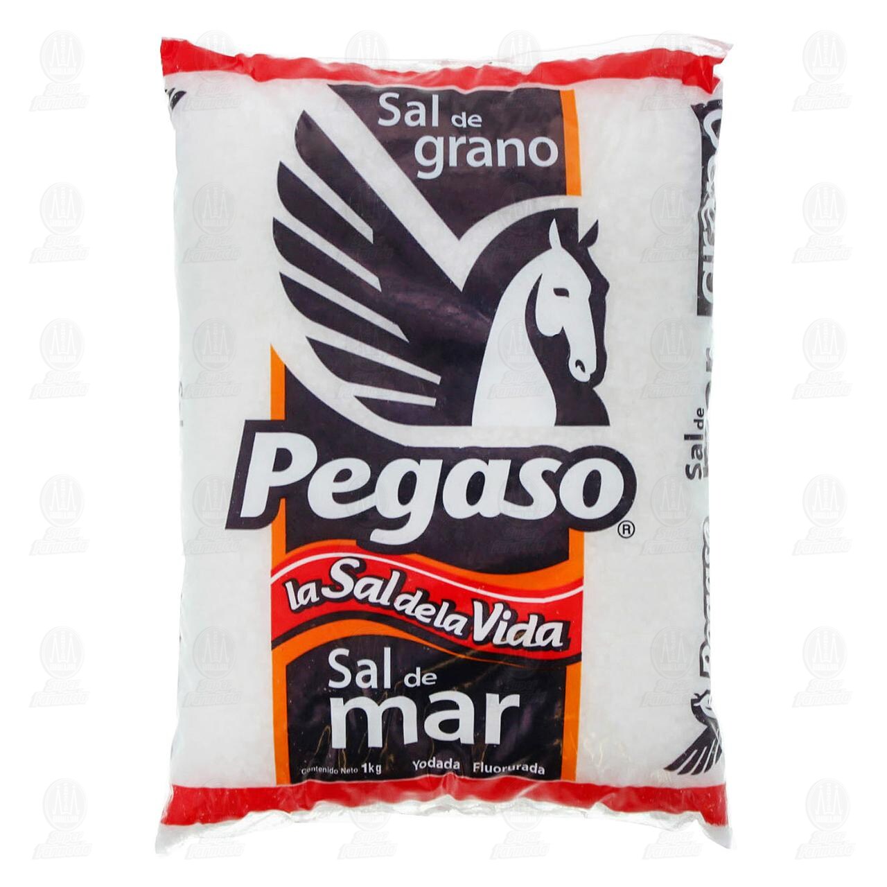 Sal de Grano Pegaso Fluorurada, 1 kg.