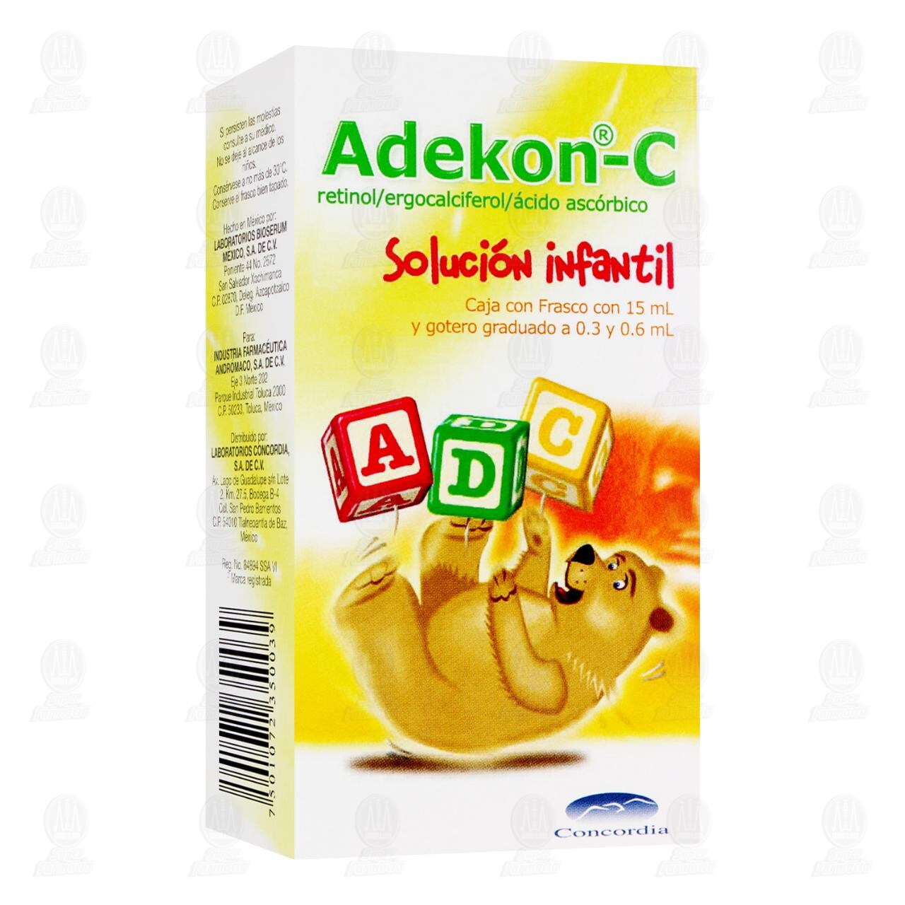 Adekon-C Soluci&oacute;n Infantil, 15 ml. image number 0