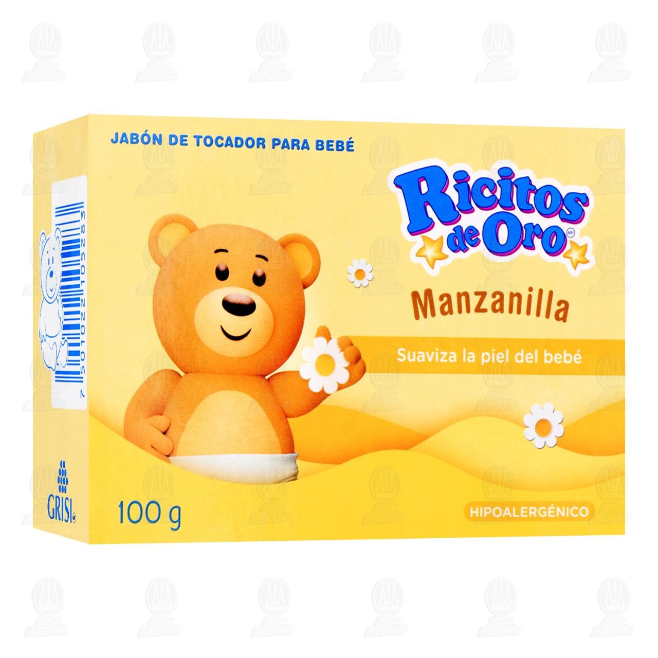 Ricitos de Oro Jabón Grisi Manzanilla, 100 gr. image number 0