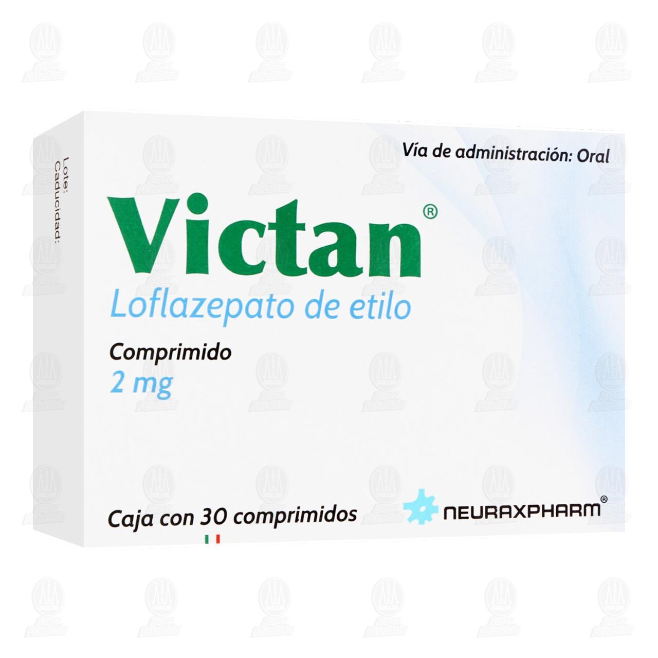 Victan 2 mg, 30 Comprimidos. image number 0