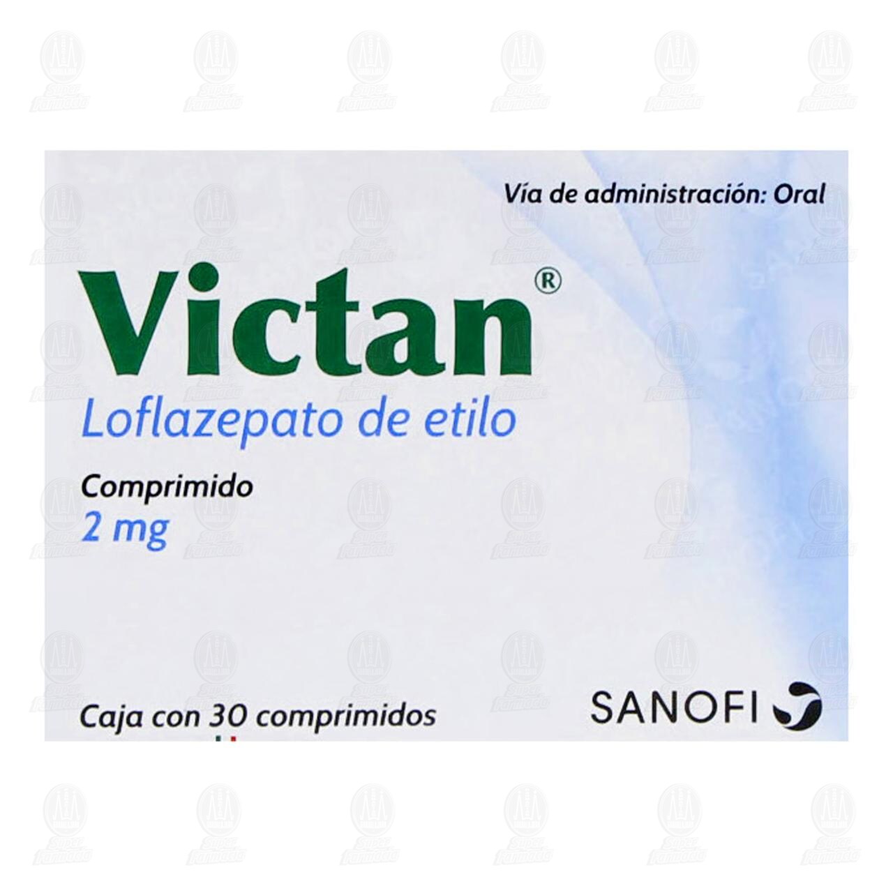 Victan 2 mg, 30 Comprimidos. image number 1