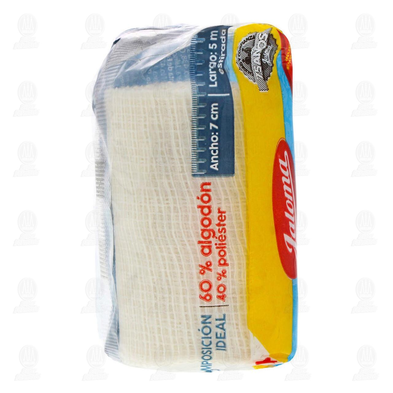 Venda El&aacute;stica Jaloma 7cm x 5m, 1 pz. image number 2