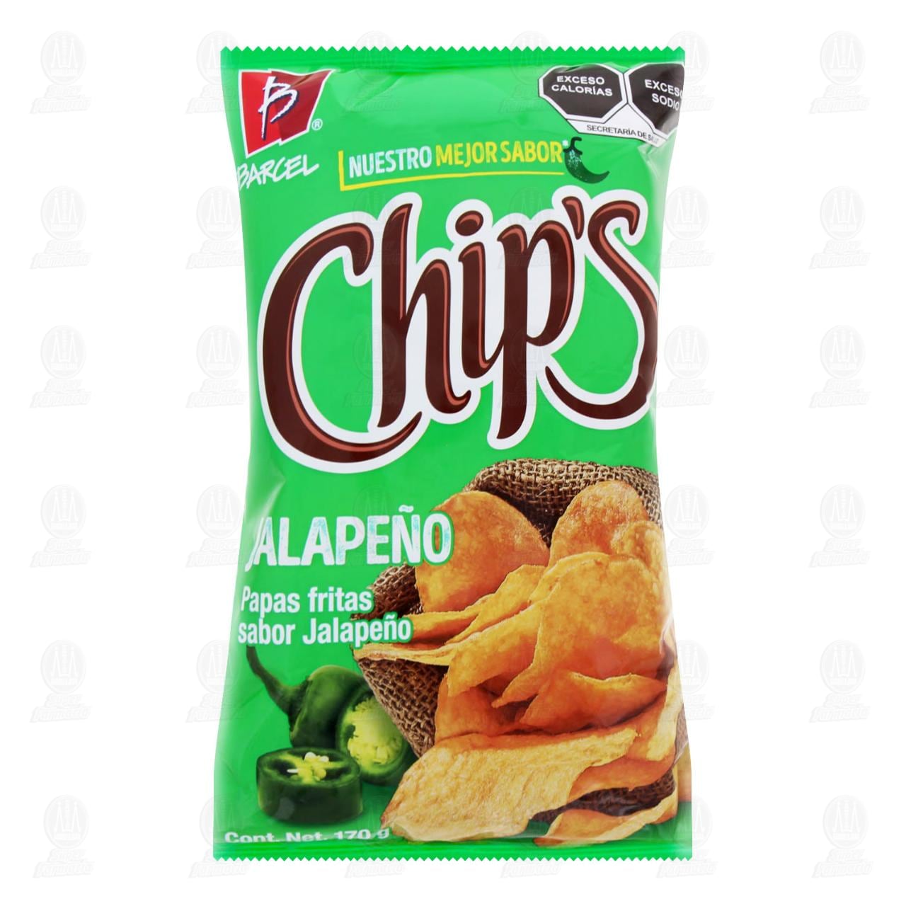 Imagen para Papas Chip's Jalapeño, 170 gr.