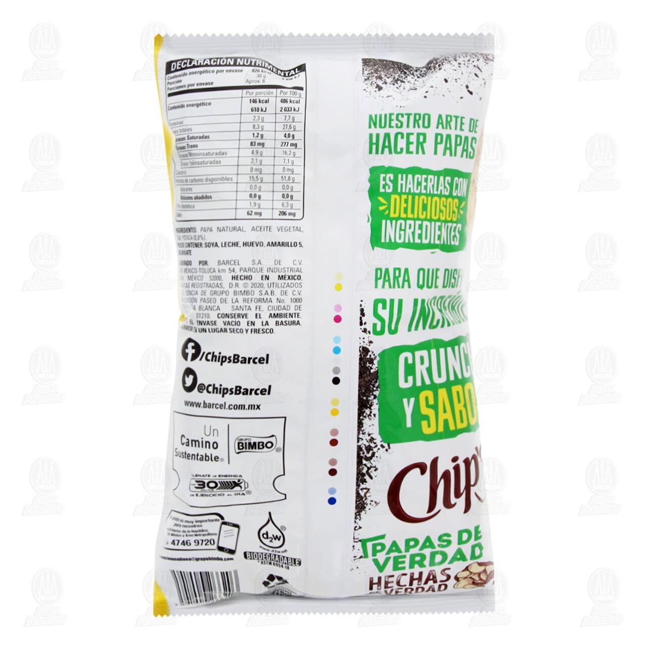 Papas Barcel Chip's Sal, 170 gr. image number 1