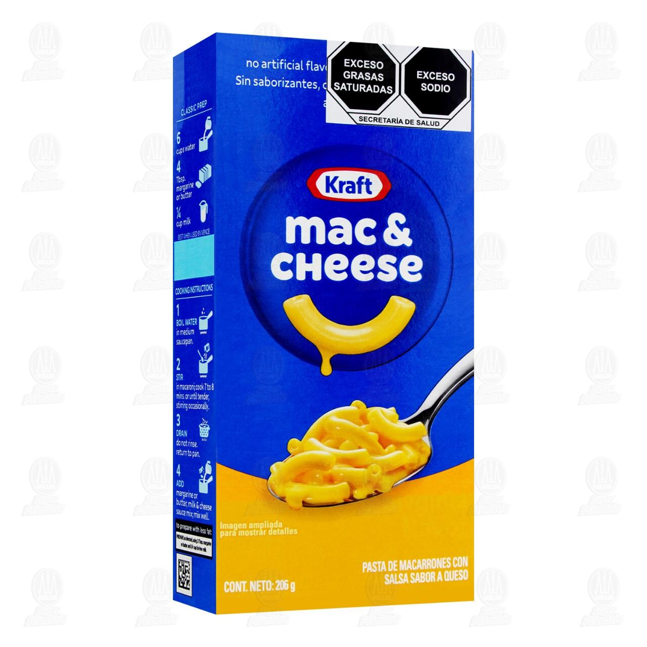 Pasta Kraft Mac & Cheese con Salsa Sabor a Queso, 206 gr. image number 0