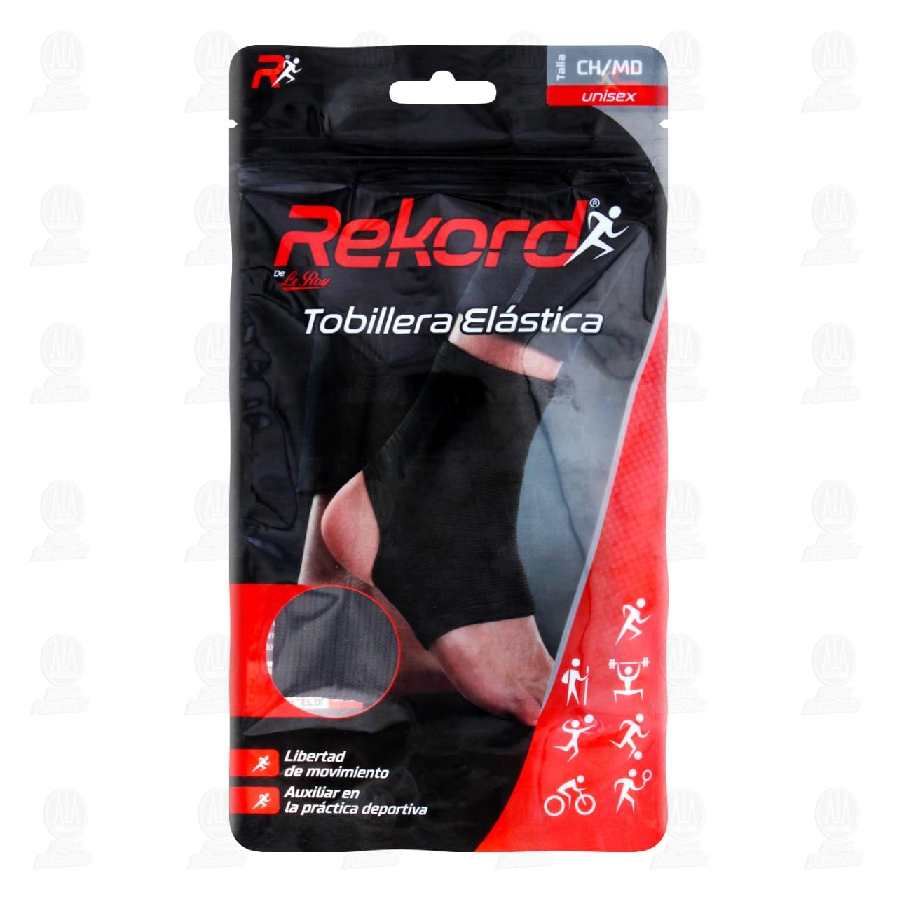 Tobillera Elástica Rekord de Le Roy CH/MD Unisex, 1 pz.