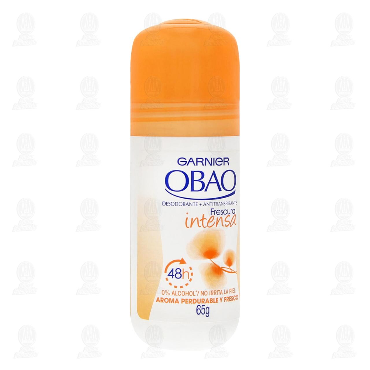 Desodorante + Antitranspirante Garnier Obao Frescura Intensa Roll-On, 65 gr. image number 0
