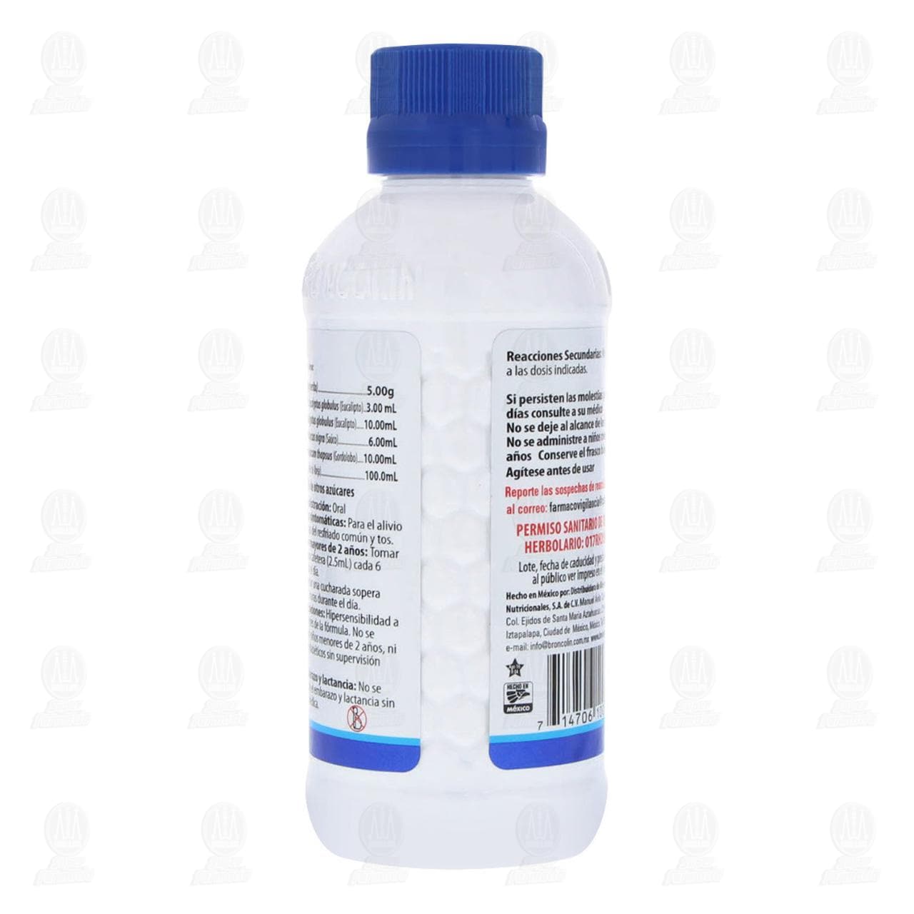 Broncodin Broncolin Etiqueta Azul Jarabe, 140 ml. de BRONCOLIN | Farmacias ...