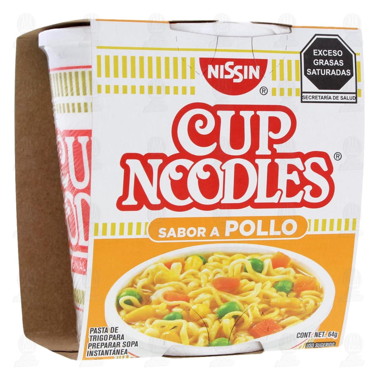 Imagen para Pasta Nissin Cup Noodles Sabor a Pollo, 64 gr.