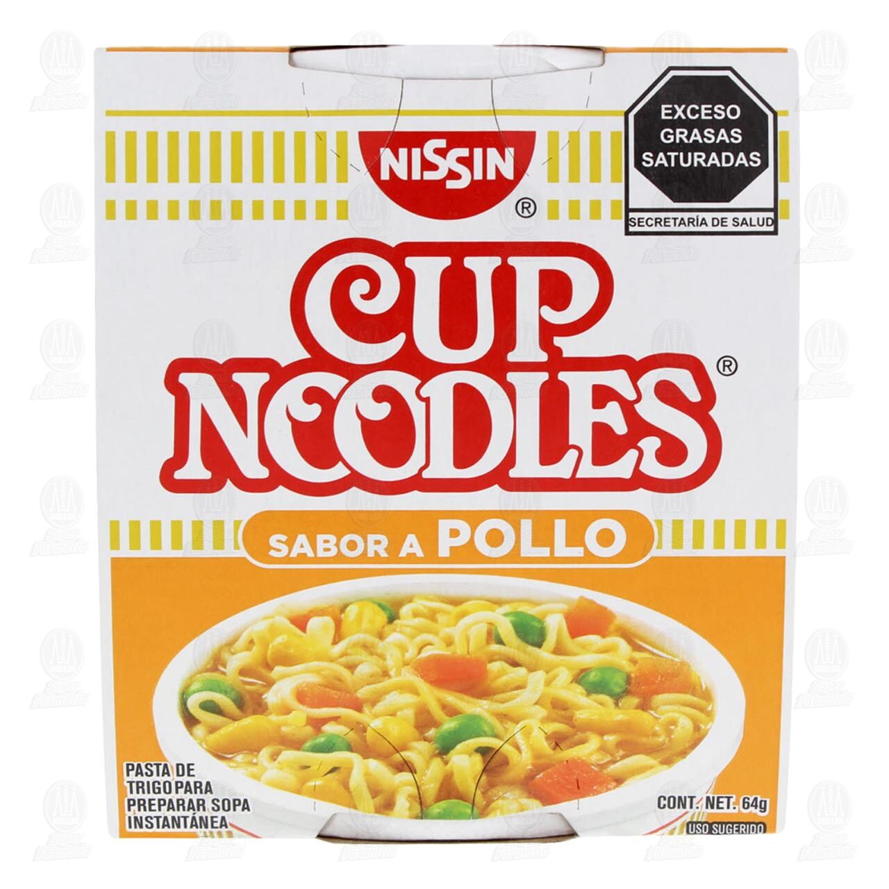Pasta Nissin Cup Noodles Sabor a Pollo, 64 gr. image number 1