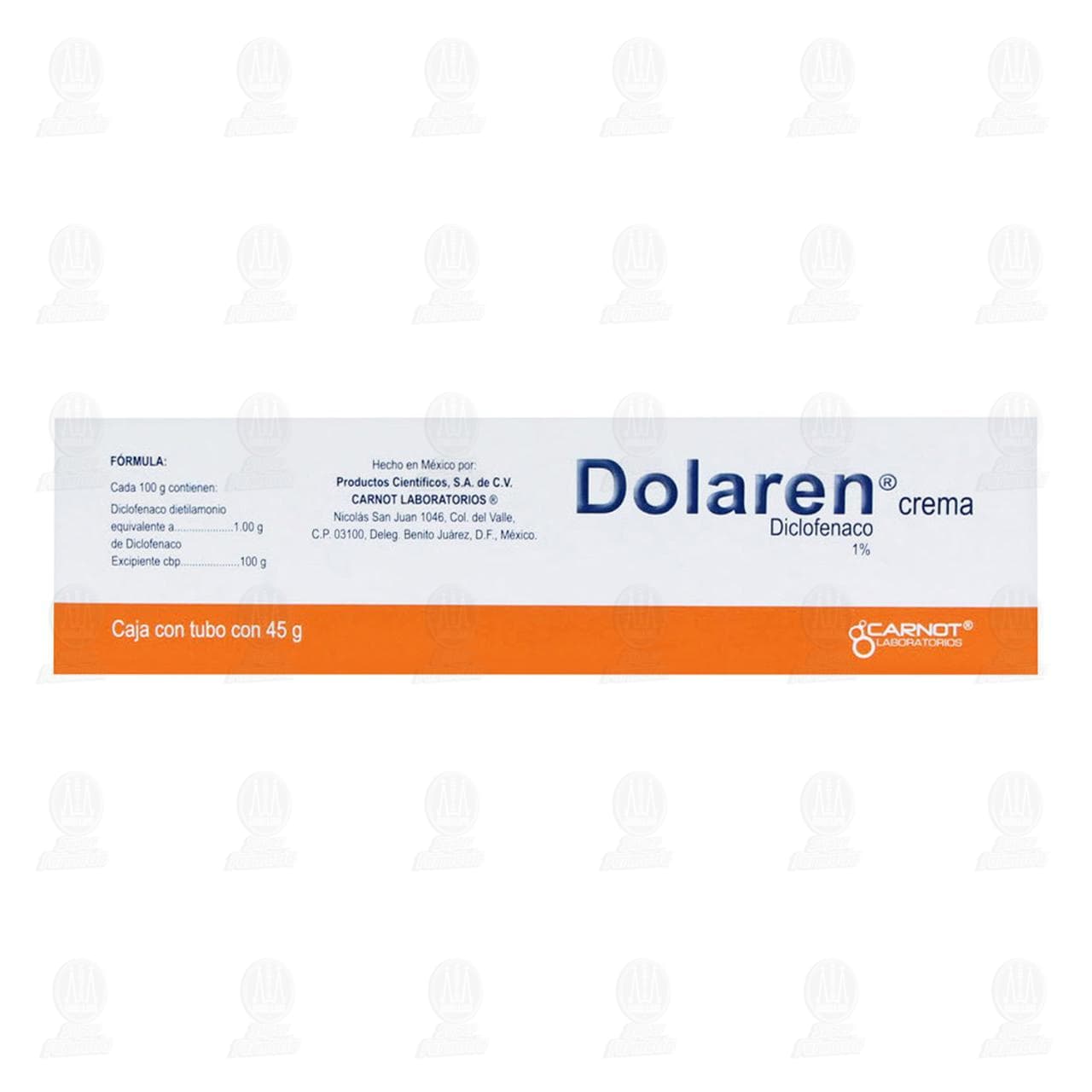 Dolaren 1% Crema, 45 gr. image number 2