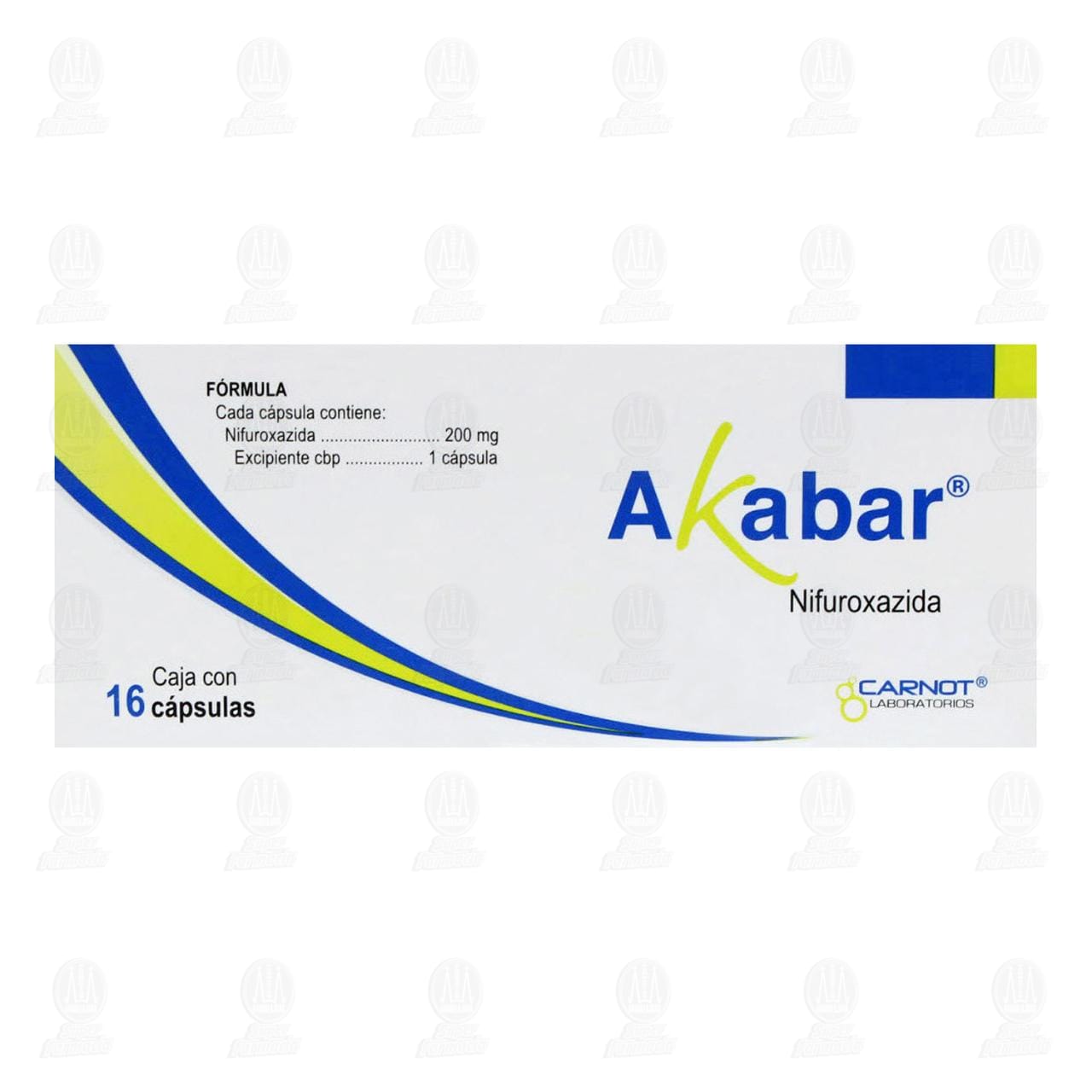 Akabar 200 mg, 16 C&aacute;psulas. image number 2