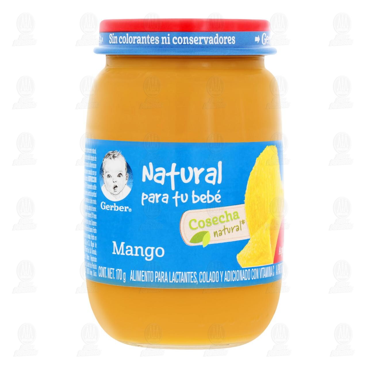 Papilla Gerber Cosecha Natural Etapa 3 Mango, 170 gr.
