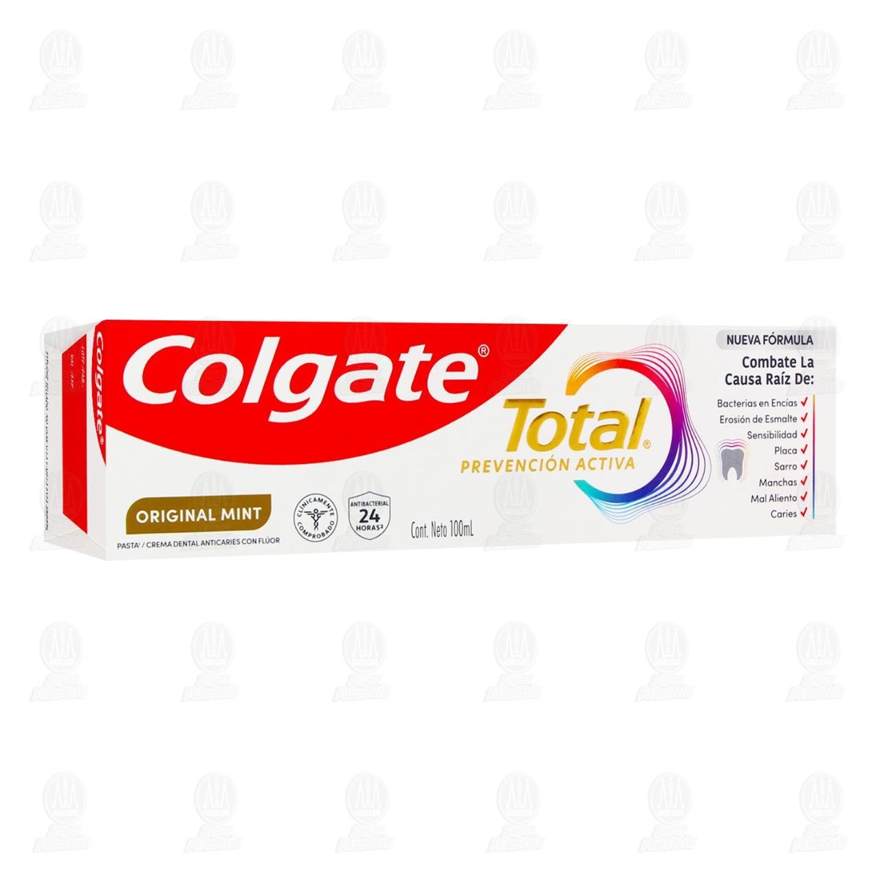 Pasta Dental Colgate Total Prevenci&oacute;n Activa Original Mint, 100 ml. image number 0