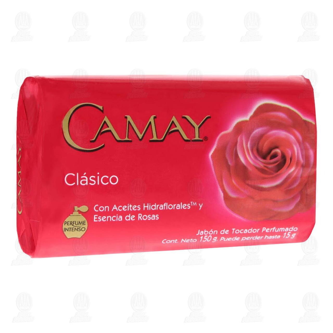Jabón de Tocador Camay Clásico Perfumado, 150 gr.