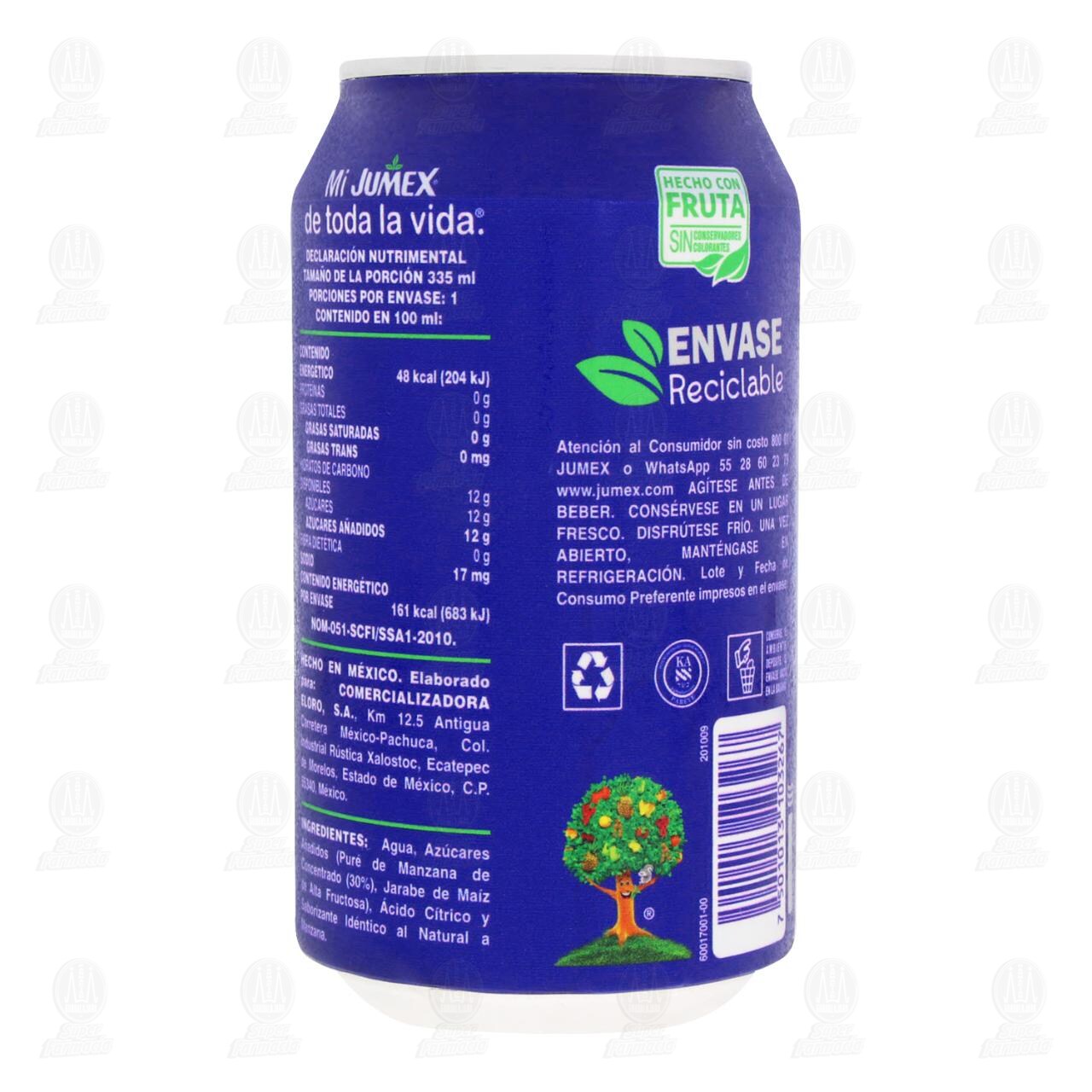 Bebida Jumex con Manzana, 335 ml. image number 2