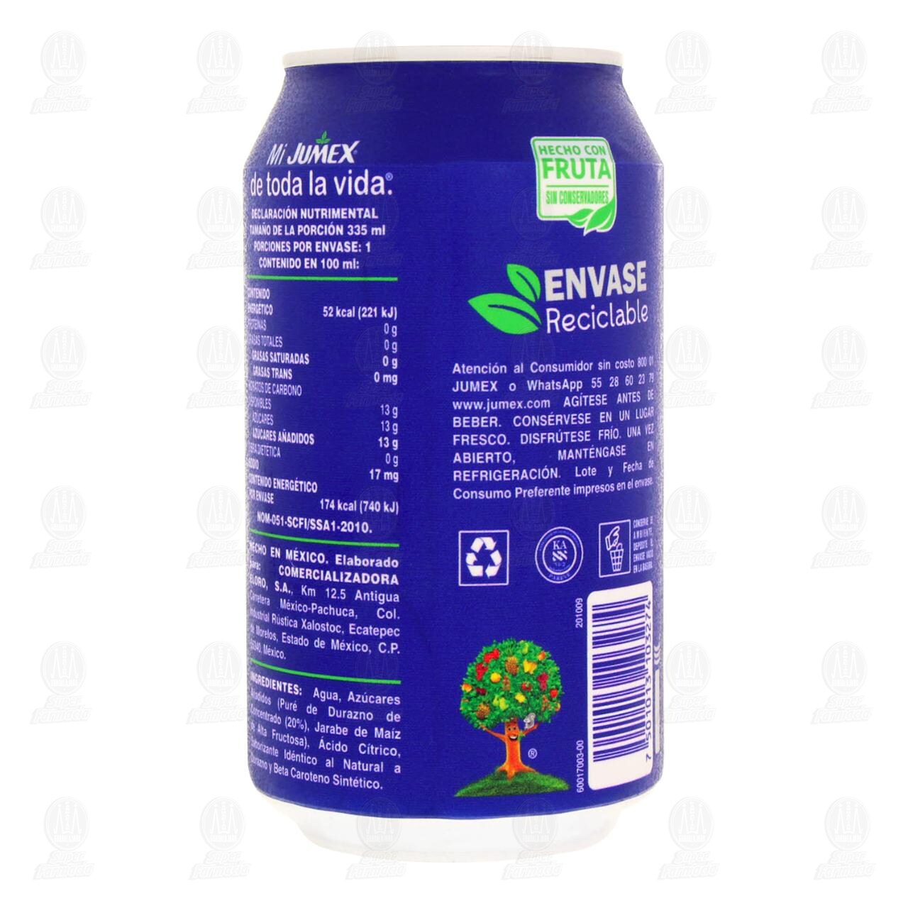 Bebida Jumex con Durazno, 335 ml. image number 2