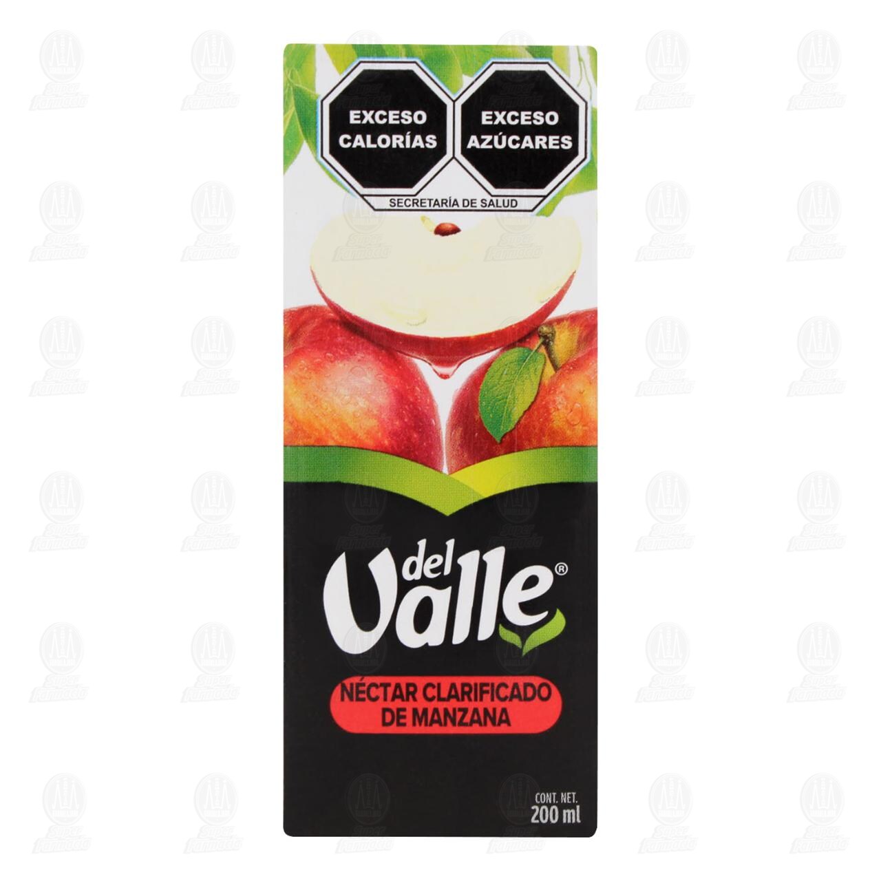 Néctar del Valle Manzana, 200 ml. image number 1