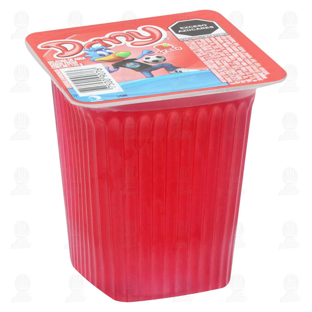 Gelatina de Agua Dany Sabor Fresa, 125 gr. image number 0