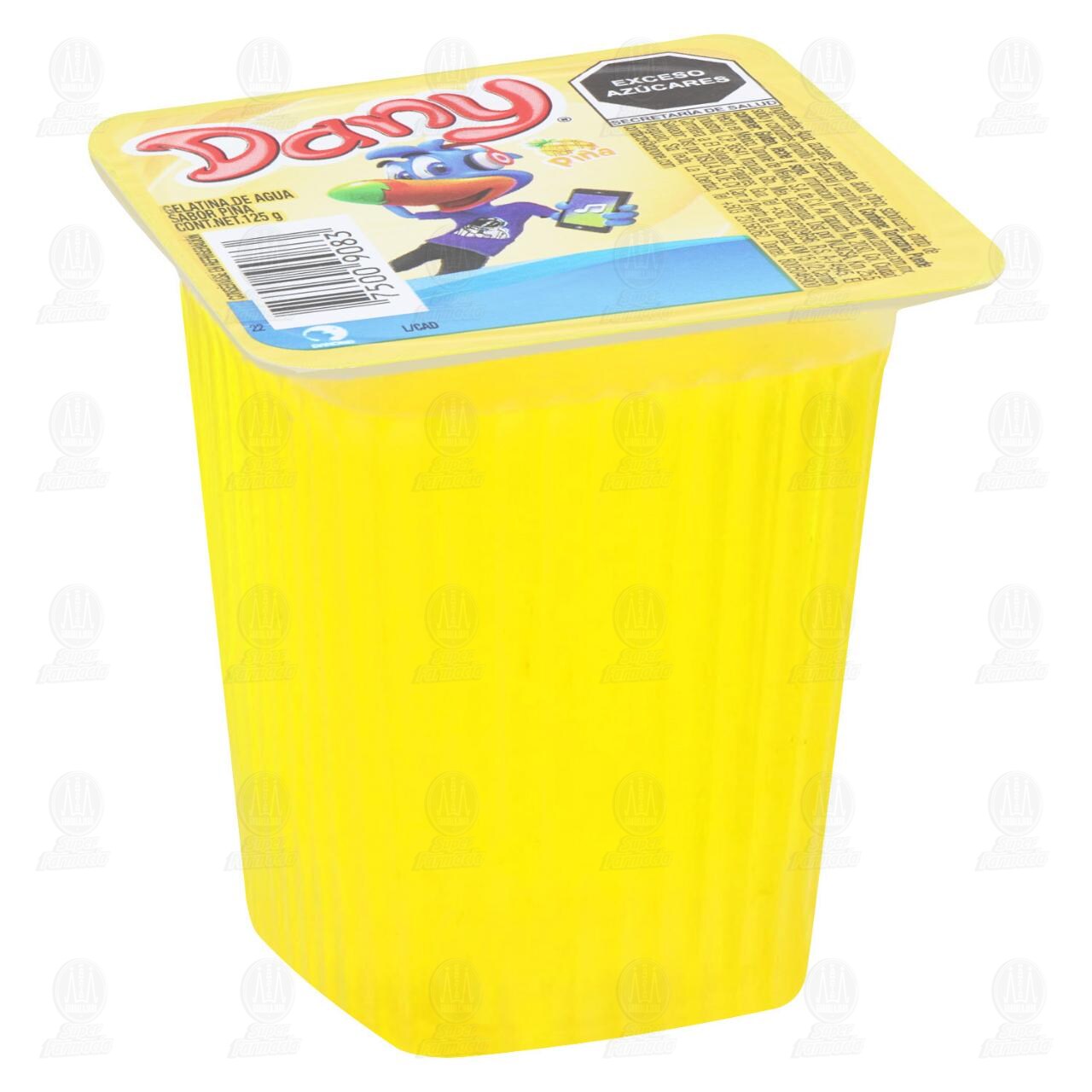 Gelatina de Agua Dany Sabor Pi&ntilde;a, 125 gr. image number 0