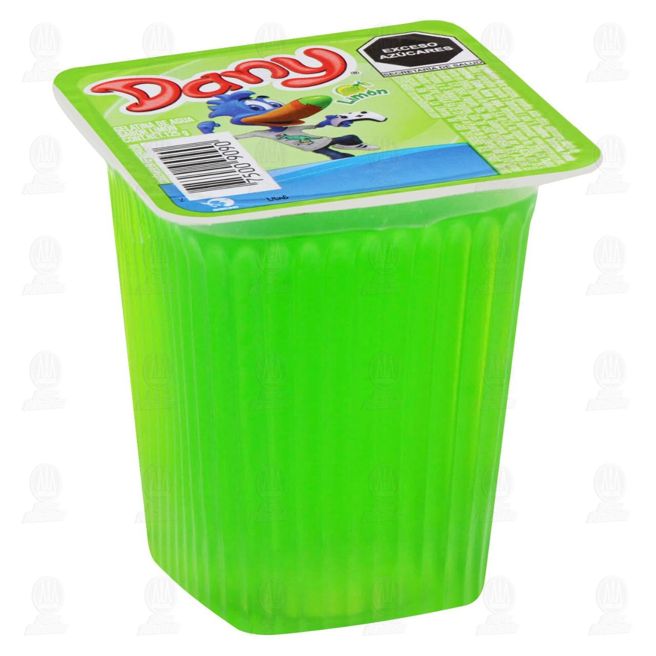 Gelatina de Agua Dany Sabor Lim&oacute;n, 125 gr. image number 0