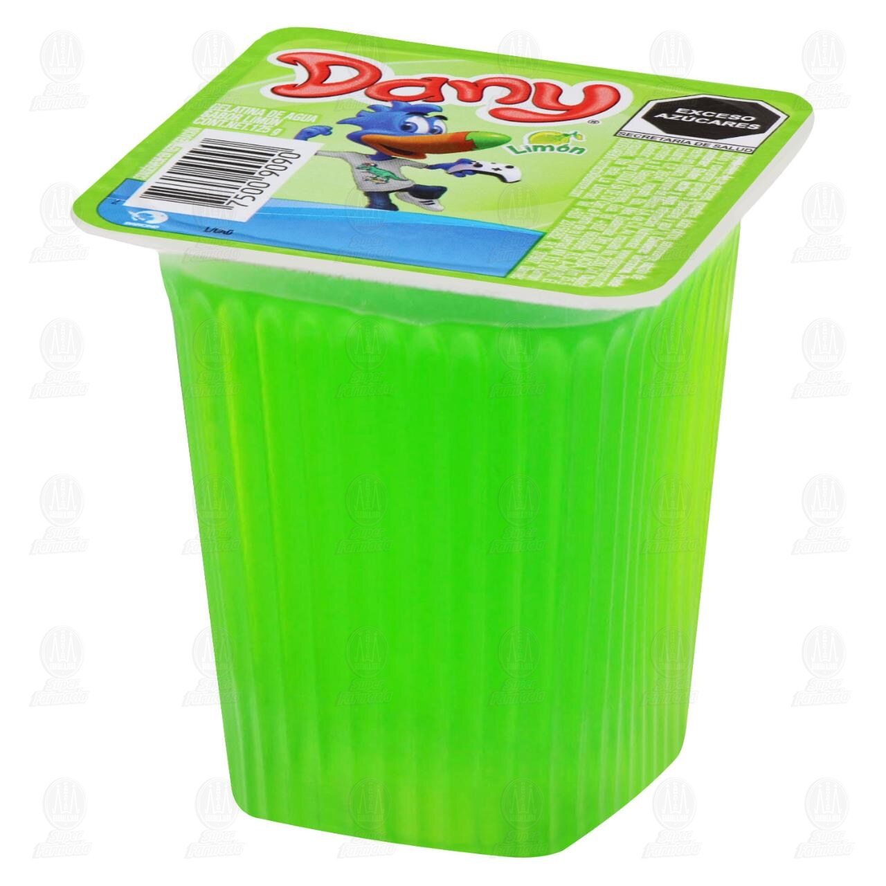 Gelatina de Agua Dany Sabor Lim&oacute;n, 125 gr. image number 1