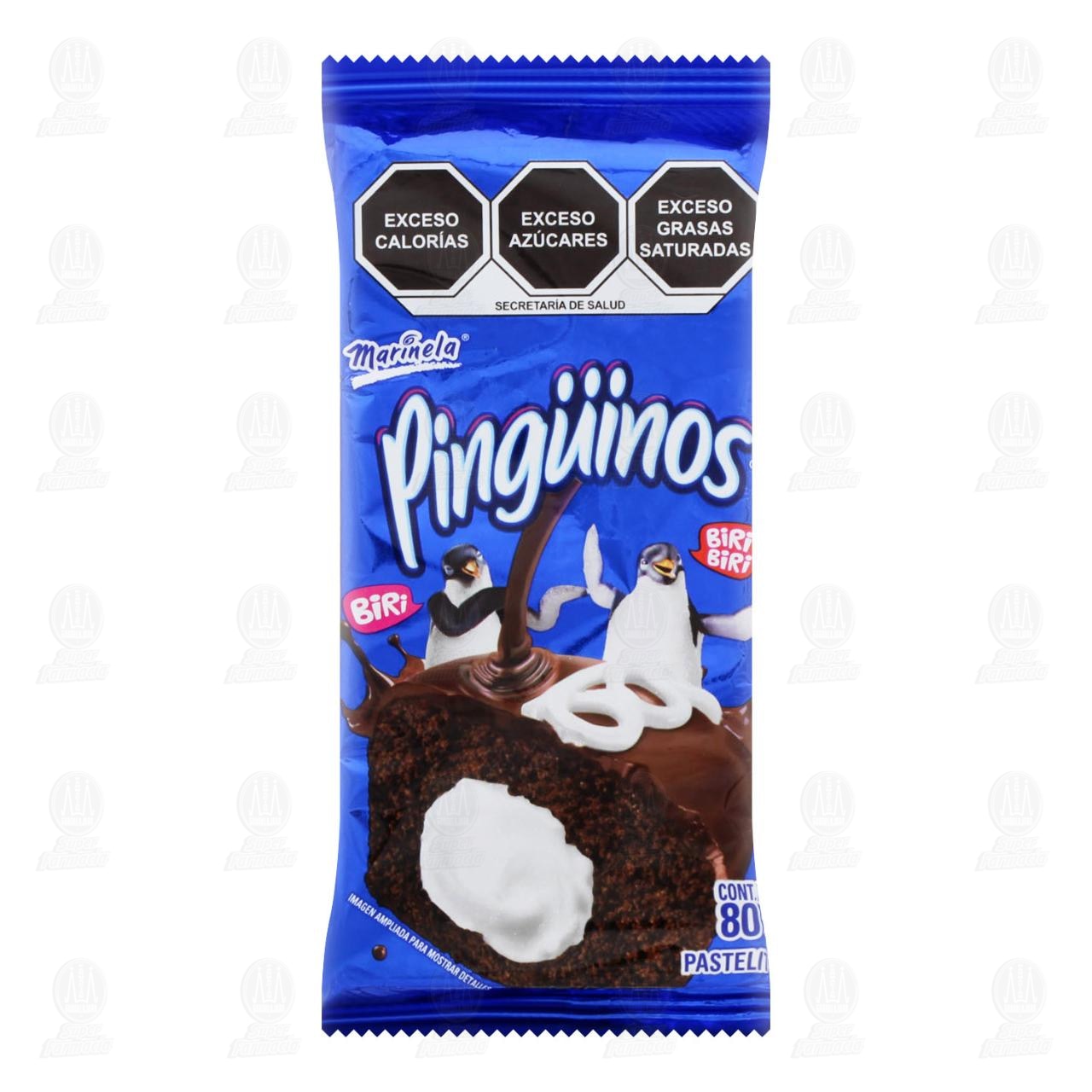 Imagen para Pingüinos Marinela, 2 pzas de 40 gr c/u.