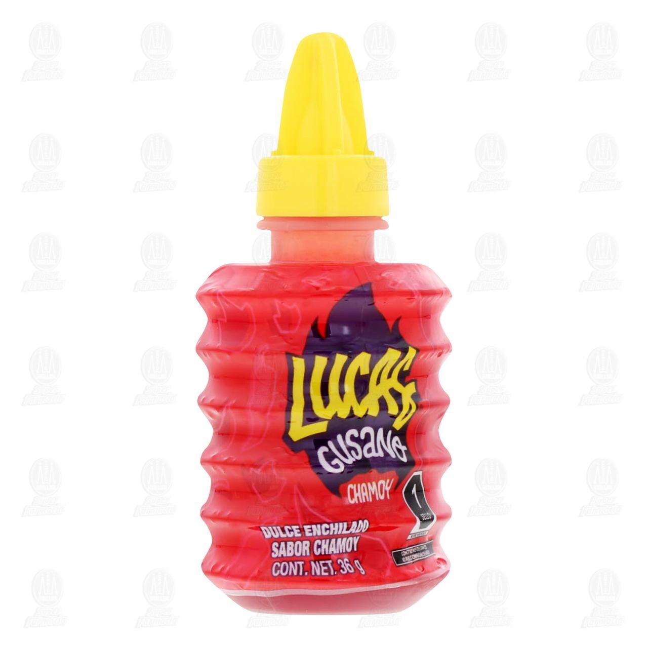 Dulce Enchilado Lucas Gusano Chamoy, 36 gr. image number 0