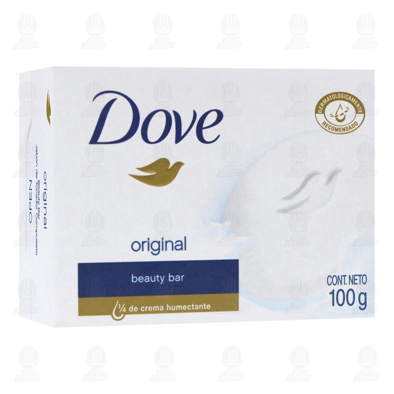 Jabón de Tocador Dove Original con Crema, 100 gr. Jabón de Tocador Dove Original con Crema, 100 gr.