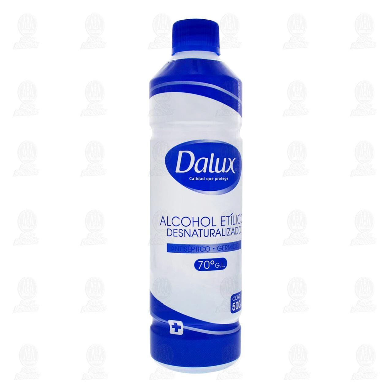 Alcohol Etílico Dalux Desnaturalizado, 500 ml.