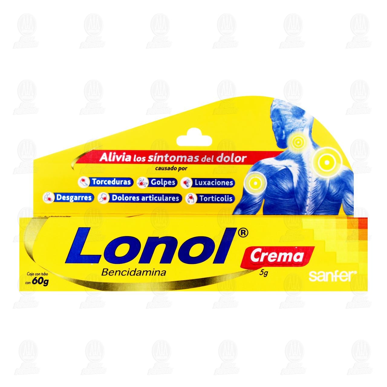 Lonol 5 gr Crema, 60 gr. image number 1