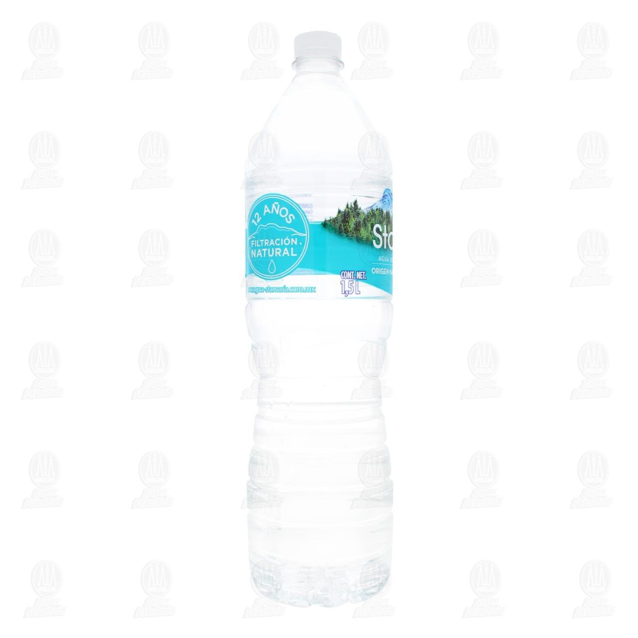 Agua Sta. María Pura de Manantial, 1.5 l. image number 2