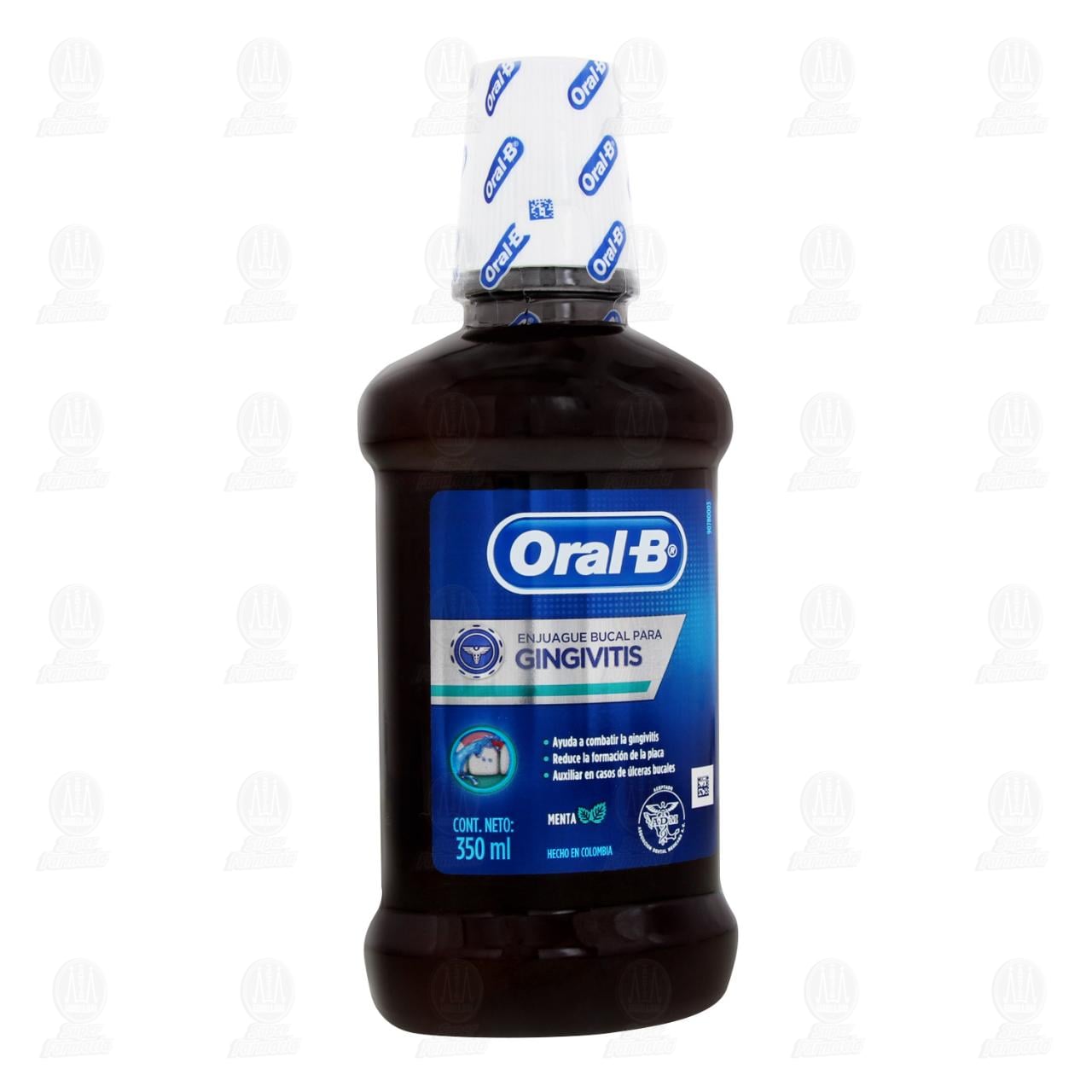 Enjuague Bucal OralB para Gingivitis Sabor a Menta, 350 ml. Smart Club Enjuague Bucal OralB para Gingivitis Sabor a Menta, 350 ml. Smart Club