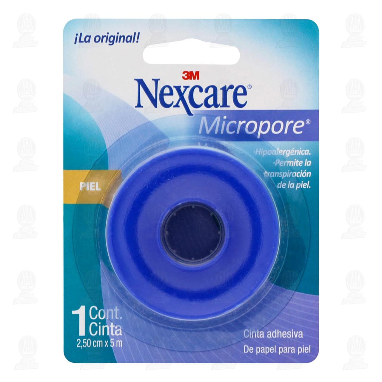 3M Nexcare Cinta Micropore Piel 2.5cm x 5m, 1 pz. image number 0
