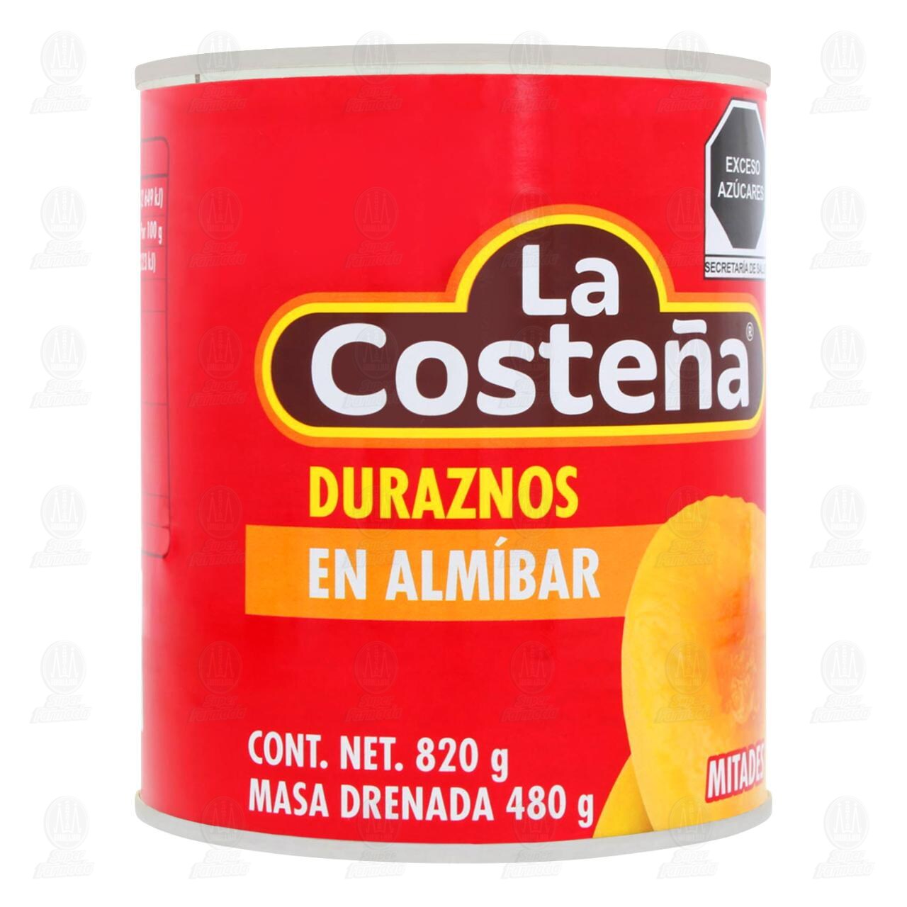 Duraznos La Costeña en Almíbar, 820 gr. image number 0