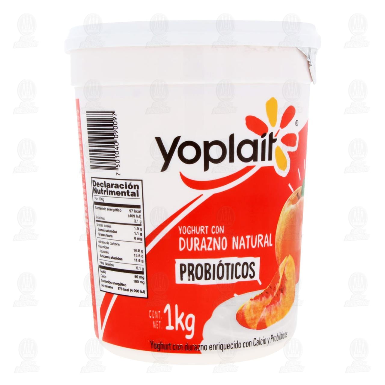 Imagen para Yoghurt Yoplait con Durazno Natural, 1 kg.