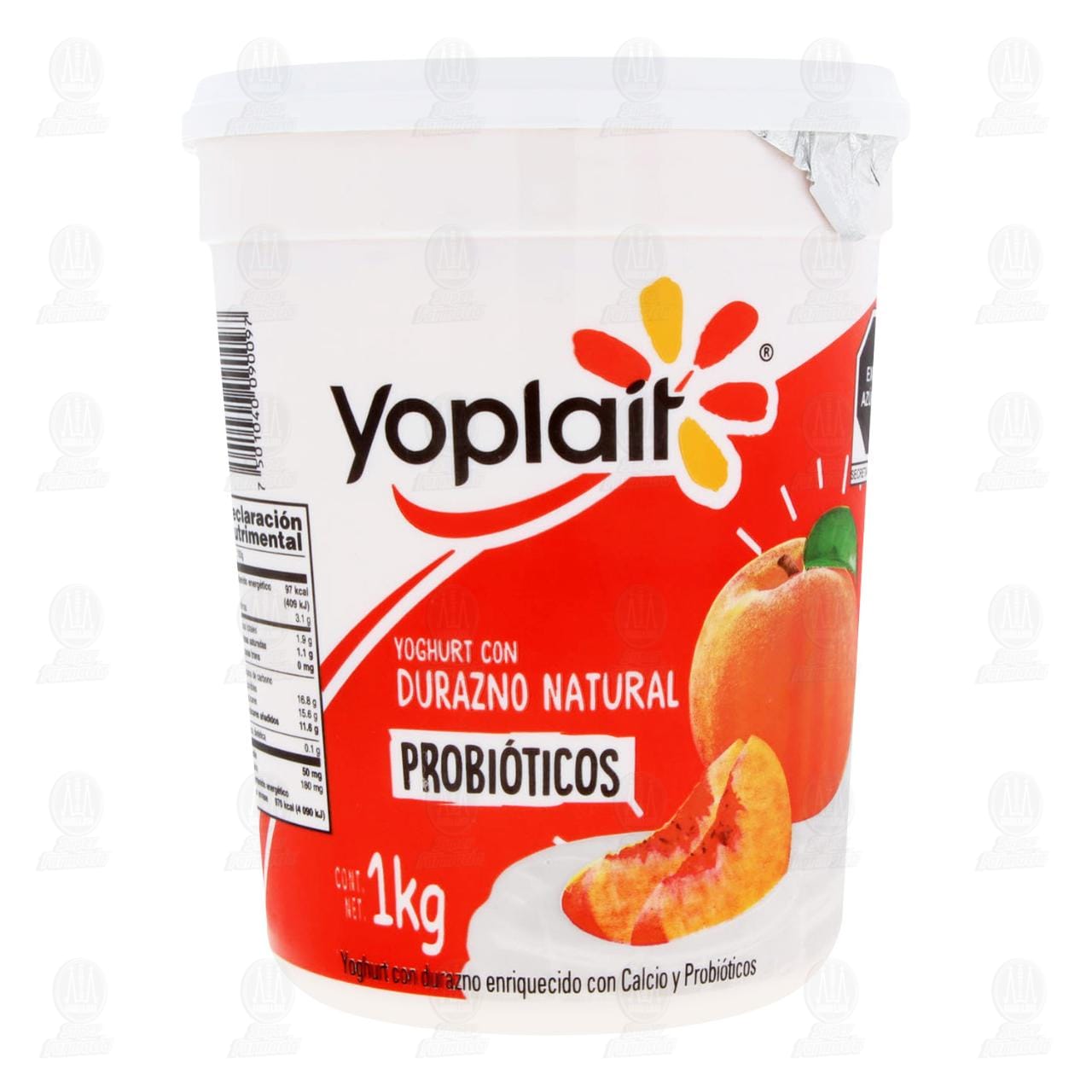 Yoghurt Yoplait con Durazno Natural, 1 kg. image number 1
